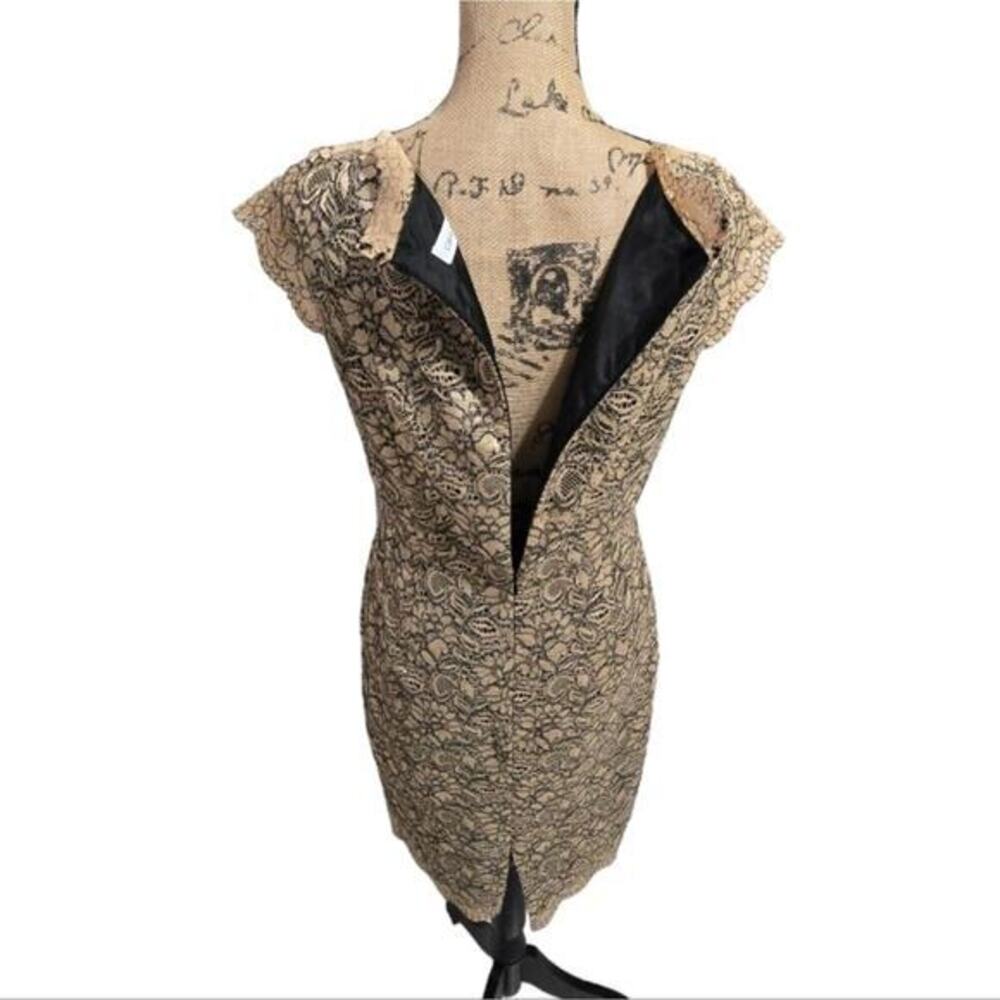 Calvin Klein Lace Dress Sleeveless Sheath Cocktail Party Evening Career‎ Size 8 - Picture 2 of 9